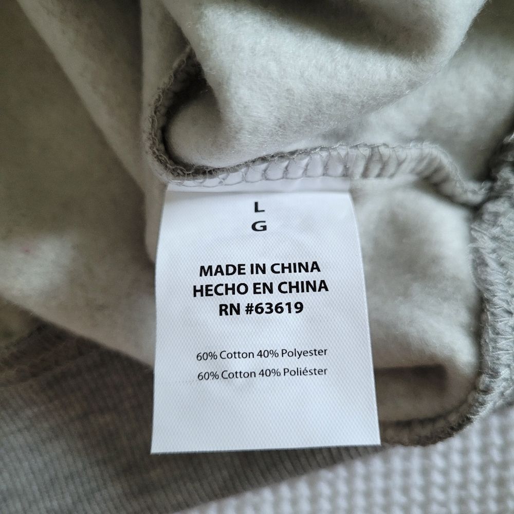 bebe Sport⛹️ Heather Gray Rhinestud Logo Hoodie - NWT - Picture 8 of 16